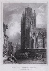 Redcliffe Church, Bristol, looking North by Thomas Hosmer Shepherd