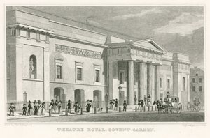 Royal Theatre, Covent Garden by Thomas Hosmer Shepherd