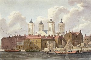 St. Johns Church Westminster by Thomas Hosmer Shepherd