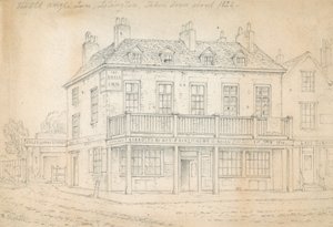 The Angel Inn, Islington by Thomas Hosmer Shepherd
