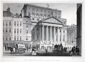 The Mansion House by Thomas Hosmer Shepherd