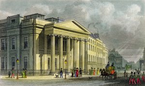 The New College of Physicians, Pall Mall, East, engraved by Thomas Barber
