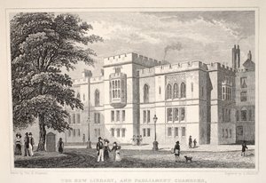 The New Library, and Parliament Chambers, from 