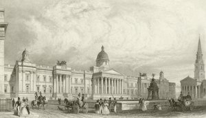 The New National Gallery, Trafalgar Square, London