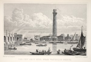 The New Shot Mill, near Waterloo Bridge, from 