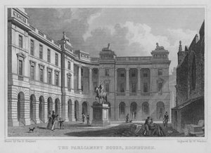 The Parliament House, Edinburgh by Thomas Hosmer Shepherd
