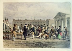 The Quack Doctor, 1857 by Thomas Hosmer Shepherd