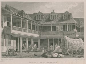 The Tabard Inn, Southwark by Thomas Hosmer Shepherd