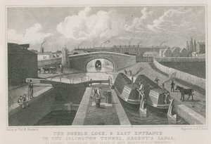 The Double Lock and East Entrance to the Islington Tunnel