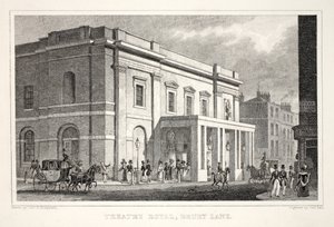 Theatre Royal, Drury Lane by Thomas Hosmer Shepherd