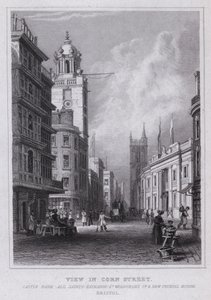 View in Corn Street, Castle Bank, All Saints, Exchange, St Werburgh