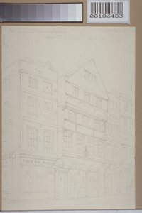 View of Old Houses in Chancery Lane
