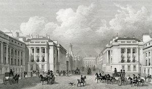 Waterloo Place and Part of Regent Street by Thomas Hosmer Shepherd