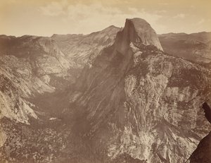The Half Dome from Glacier Point, Yosemite