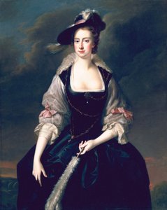 Lady Frances Courtenay, c.1741