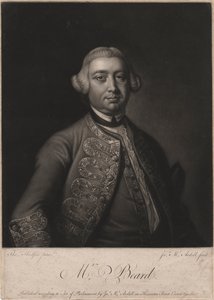 Mr. Beard, engraved by James McArdell by Thomas Hudson