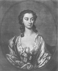 Portrait of Mrs Cibber, actress and singer, engraved by John Faber, 1746