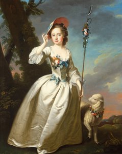 Portrait of a Young Lady as a Shepherdess