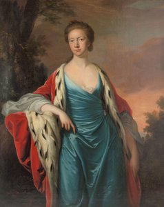 Princess Mary of Great Britain 1723-1772, Landgravine of Hesse-Kassel, 1750s