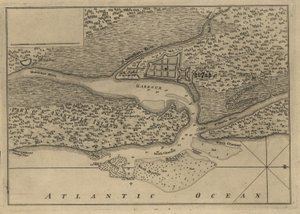 Plan of the Town and Harbour of St. Augustine