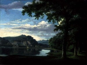 Landscape with View on the River Wye, c.1772