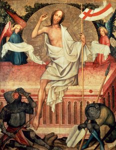 Resurrection, Panel from Calvary Altar from Garamszentbenedek by Thomas Kolozsvari