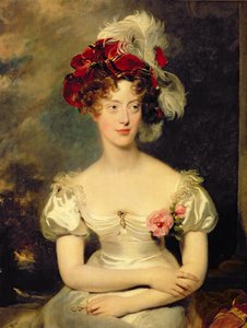 Marie-Caroline de Bourbon, Duchesse de Berry, c.1825 by Thomas Lawrence