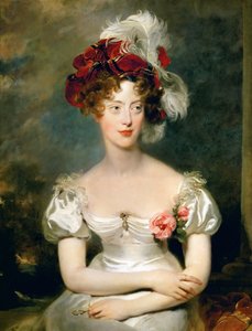 Princess Caroline of Naples and Sicily, Duchess of Berry by Thomas Lawrence