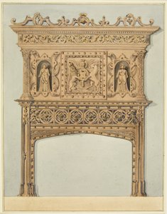 Chimneypiece in the Great Room of the Mint, now St Peter