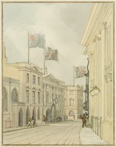 Corn Street from the Council House by Thomas Leeson the Elder Rowbotham