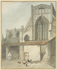 End of North Transept of St Mary Redcliffe by Thomas Leeson the Elder Rowbotham