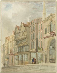 High Street with the Market Gate by Thomas Leeson the Elder Rowbotham