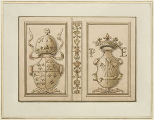 Royal coats-of-arms from 46 Baldwin Street