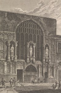 View of the Chapel of St. Magdelen, Guildhall by Thomas Lord Busby