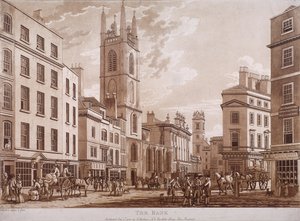 Bank of England, Threadneedle Street, London by Thomas Malton II