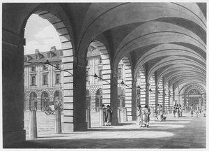 Piazza, Covent Garden by Thomas Malton Jnr.