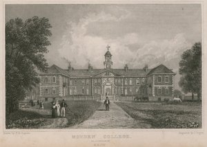 General View of Morden College by Thomas Mann Baynes