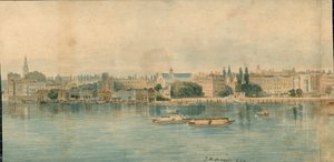 Panorama of River Thames, North Side, in 13 Parts