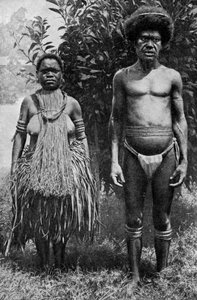 Grief for the Dead Shown by Hempen Halters, New Guinea by Thomas McMahon