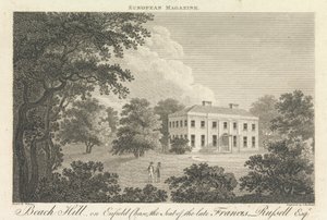 Beach Hill, on Enfield Chase, the Seat of the late Francis Russell, Esquire, Outer Suburb - North by Thomas Medland