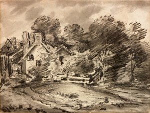 Landscape with Cottage
