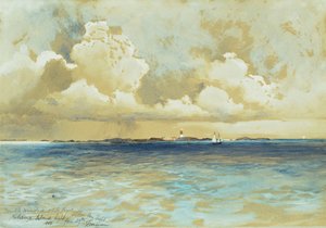 Bahama Island Light, 1883