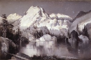Crystal Lake by Thomas Moran