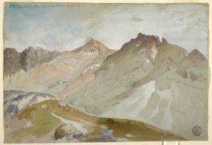 The Upper End of Little Cottonwood Canyon, Wasatch Range, near Ogden, Utah, August 13, 1879