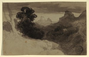 View of the Tetons, Wyoming, 1874