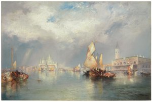Grand Canal, Venice, 1905 by Thomas Moran