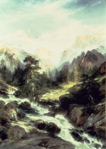 In the Teton Range, 1899