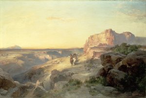 Red Rock Trail, South Utah, 1913 by Thomas Moran