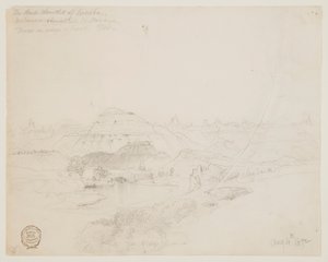 The Bad Lands of Dakota by Thomas Moran