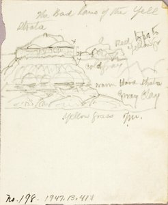 The Bad Lands of the Yellowstone by Thomas Moran